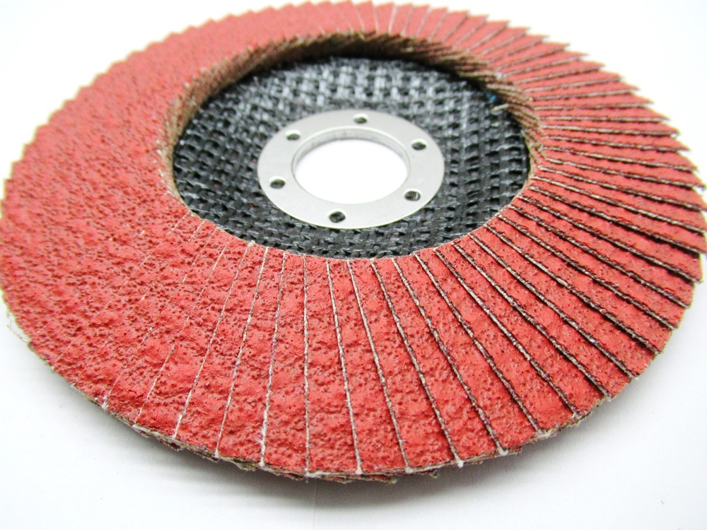 Лепестковый шлифовальный круг ПАК™ CR870, Сeramic, Торцевой, Конический, Ø125х22 мм, P60