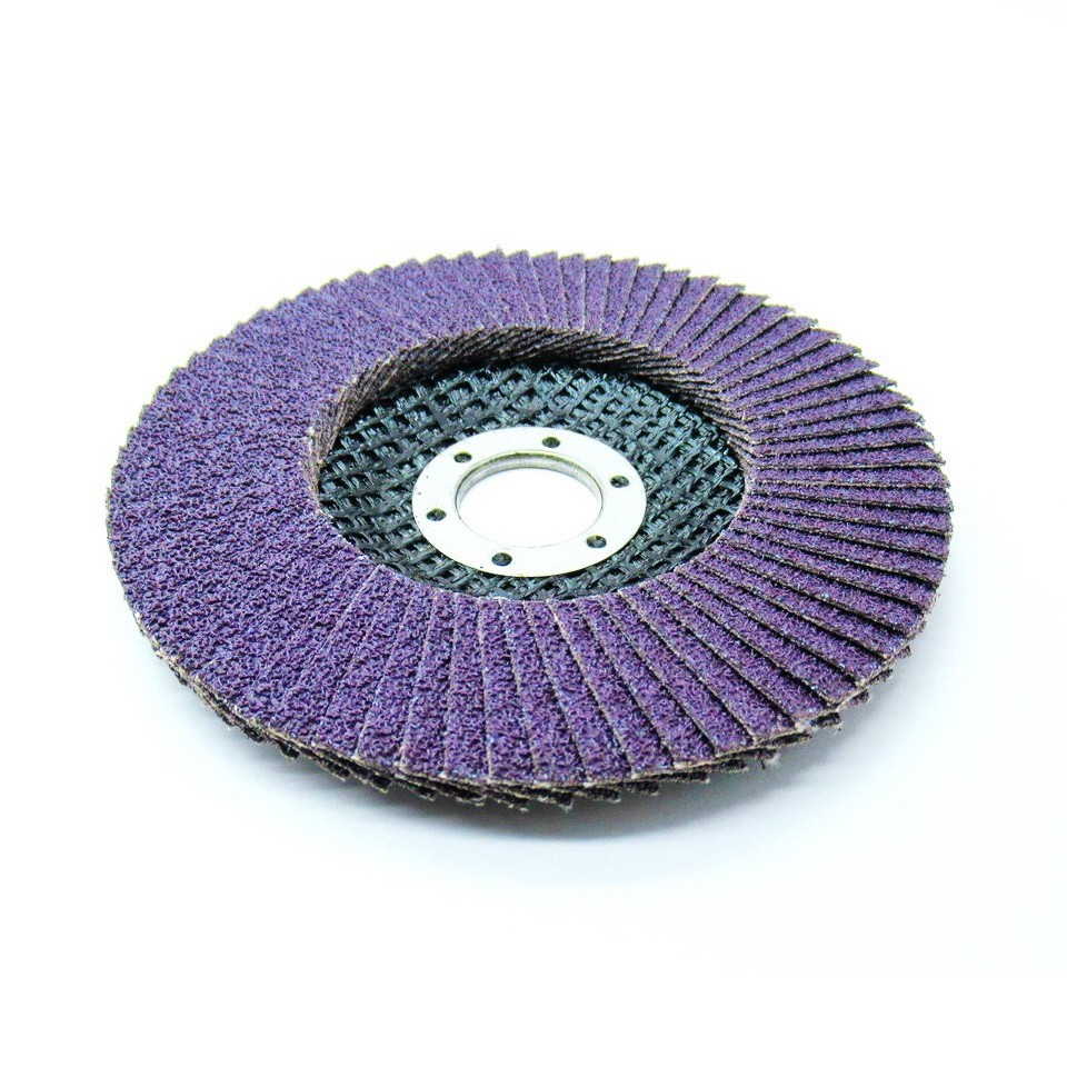 Лепестковый шлифовальный круг ПАК™ ZM 769, Торцевой, Плоский, Ø125х22 мм, P40+