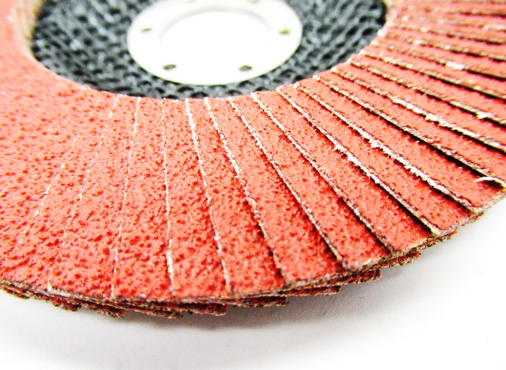 Лепестковый шлифовальный круг ПАК™ CR870, Сeramic, Торцевой, Плоский, Ø125х22 мм, P60