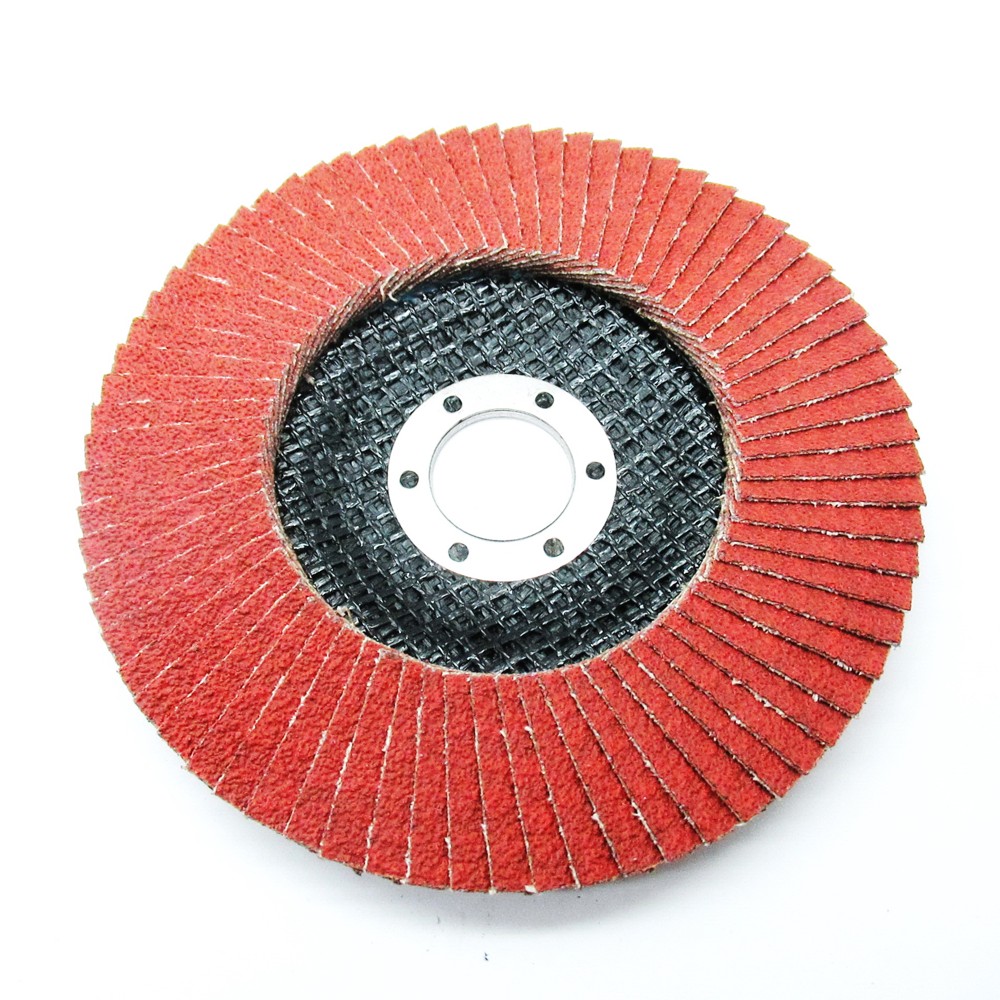 Лепестковый шлифовальный круг ПАК™ CR870, Сeramic, Торцевой, Плоский, Ø125х22 мм, P60