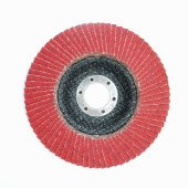 Лепестковый шлифовальный круг ПАК™ CR870, Сeramic, Торцевой, Плоский,  Ø125х22 мм, P36