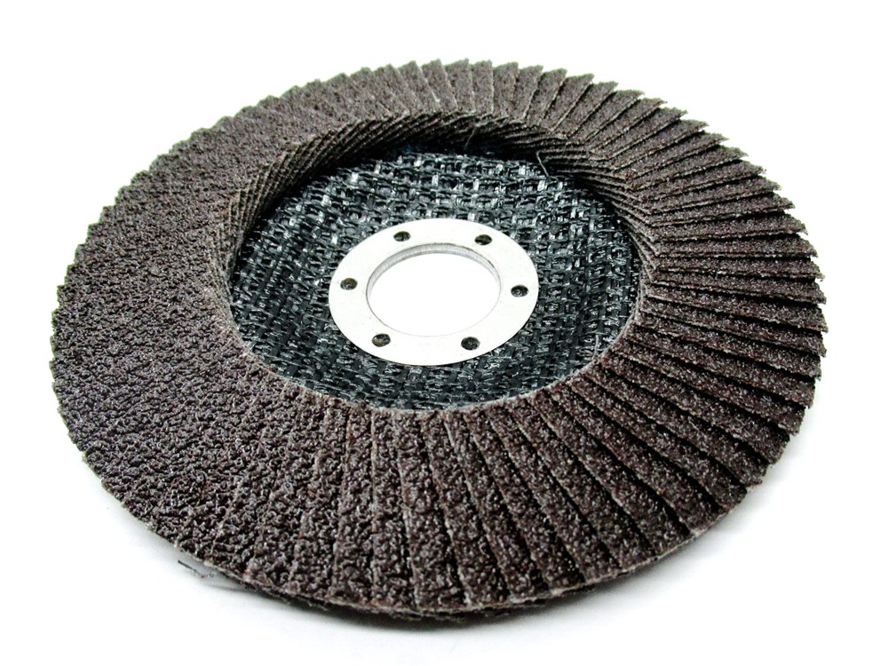 Лепестковый шлифовальный круг ПАК™ AC160, Торцевой, Конический, Ø125х22 мм, P60