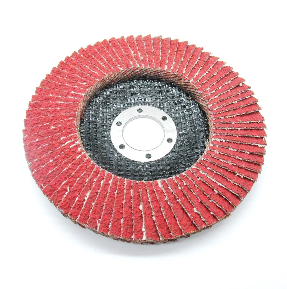 Лепестковый шлифовальный круг ПАК™ CR870, Сeramic, Торцевой, Плоский,  Ø125х22 мм, P36