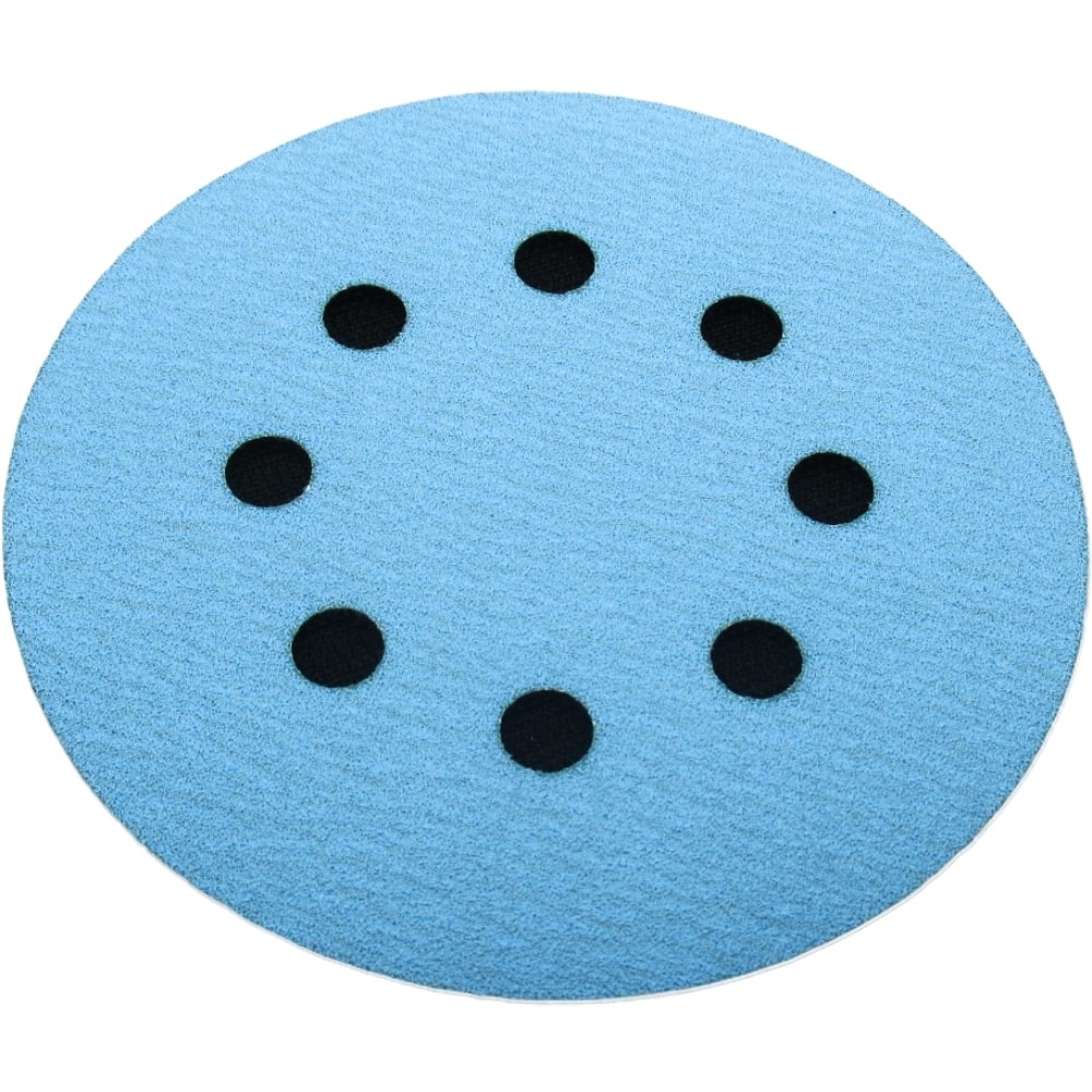 Самозацепляемый шлифовальный круг 1АК™,  Blue Line, (8 отв.), Ø125 мм, Р320