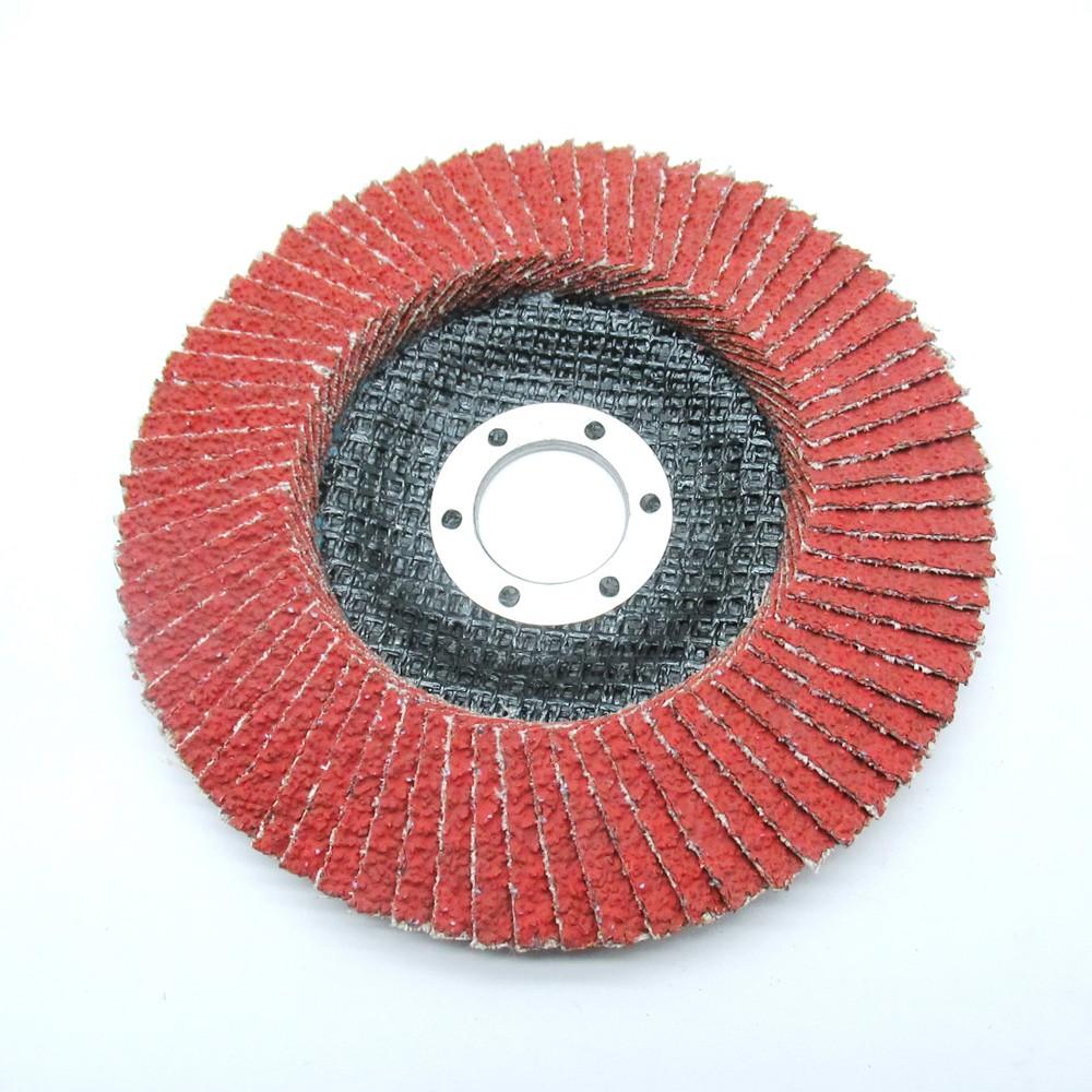 Лепестковый шлифовальный круг ПАК™ CR870, Сeramic, Торцевой, Конический, Ø125х22 мм, P36