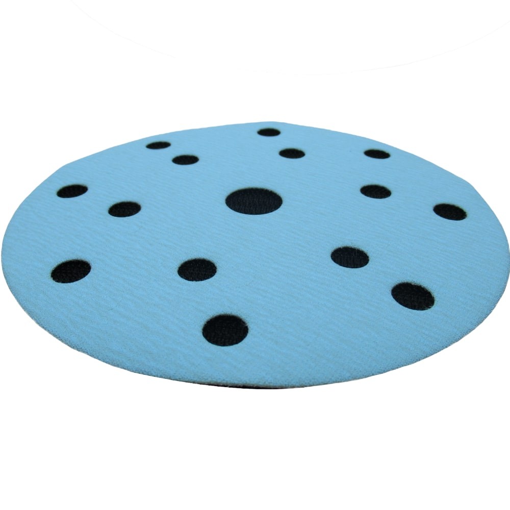 Самозацепляемый шлифовальный круг 1АК™,  Blue Line, (15 отв.), Ø150 мм, Р800