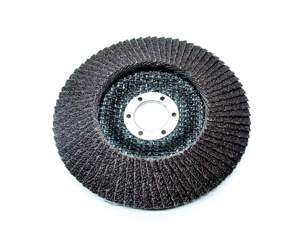 Лепестковый шлифовальный круг ПАК™ AC160, Торцевой, Конический, Ø125х22 мм, P60