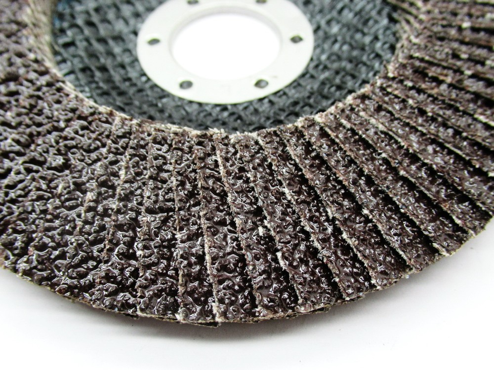 Лепестковый шлифовальный круг ПАК™ AC160, Торцевой, Конический, Ø125х22 мм, P36