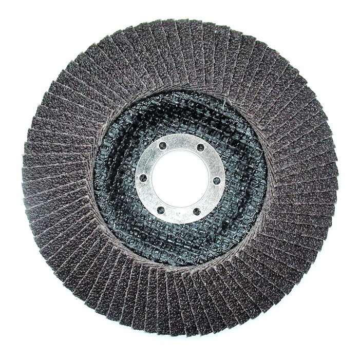 Лепестковый шлифовальный круг ПАК™ AC160, Торцевой, Конический, Ø125х22 мм, P80