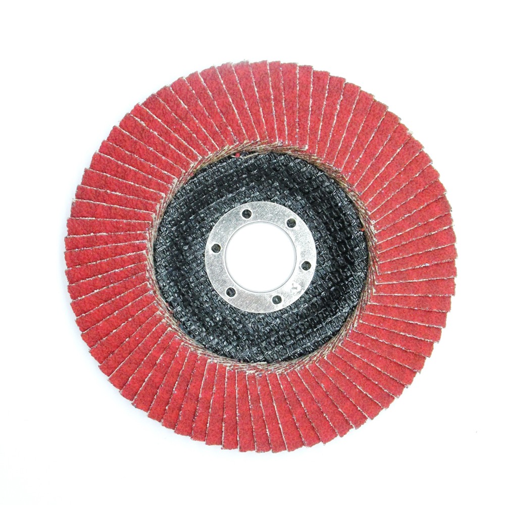 Лепестковый шлифовальный круг ПАК™ CR870, Сeramic, Торцевой, Плоский,  Ø125х22 мм, P36