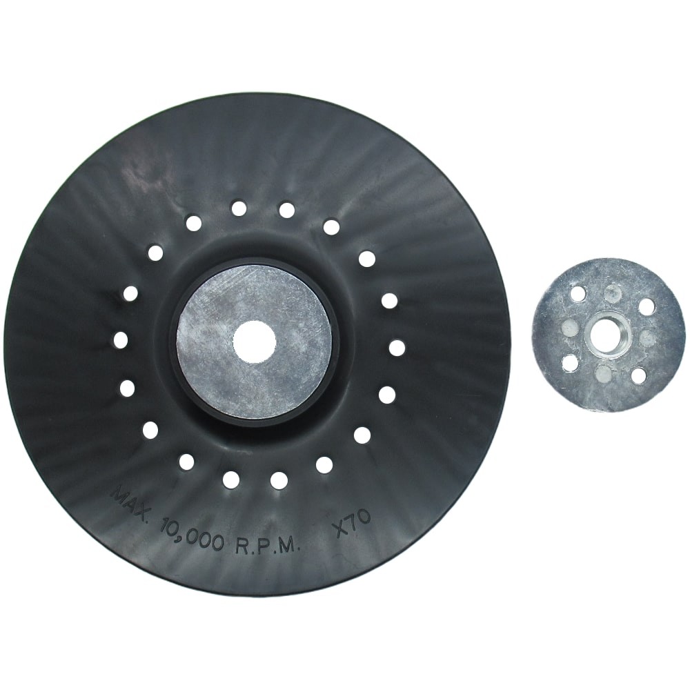 Оправка ПАК™ ребристая для фибровых дисков, жесткая, Ø180 мм