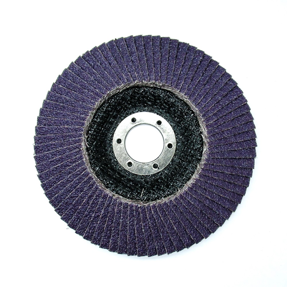 Лепестковый шлифовальный круг ПАК™ ZM 769, Торцевой, Плоский, Ø125х22 мм, P60+