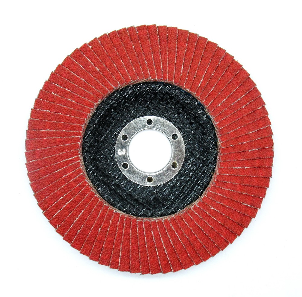 Лепестковый шлифовальный круг ПАК™ CR870, Сeramic, Торцевой, Плоский, Ø125х22 мм, P60