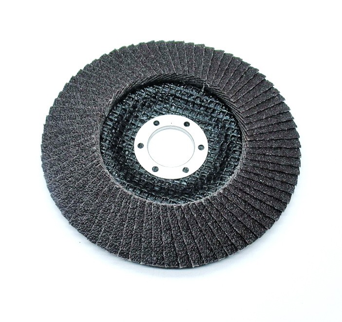 Лепестковый шлифовальный круг ПАК™ AC160, Торцевой, Конический, Ø125х22 мм, P80