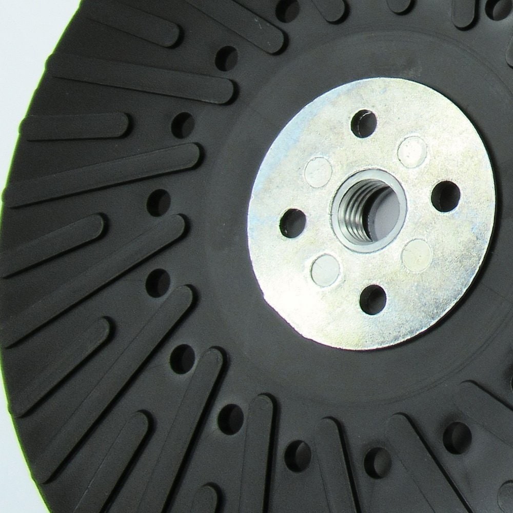 Оправка ПАК™ ребристая для фибровых дисков, жесткая, Ø180 мм