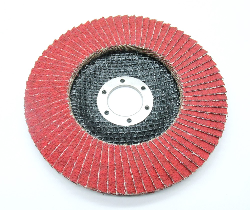 Лепестковый шлифовальный круг ПАК™ CR870, Сeramic, Торцевой, Плоский,  Ø125х22 мм, P40