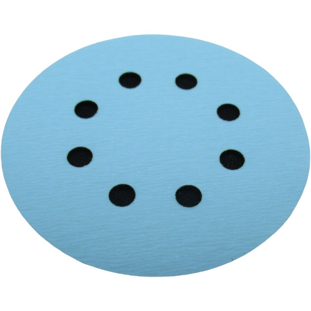 Самозацепляемый шлифовальный круг 1АК™,  Blue Line, (8 отв.), Ø125 мм, Р800