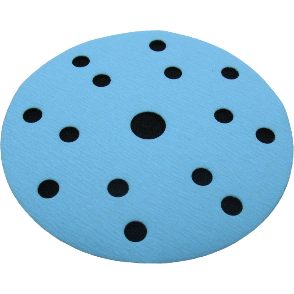 Самозацепляемый шлифовальный круг 1АК™,  Blue Line, (15 отв.), Ø150 мм, Р800