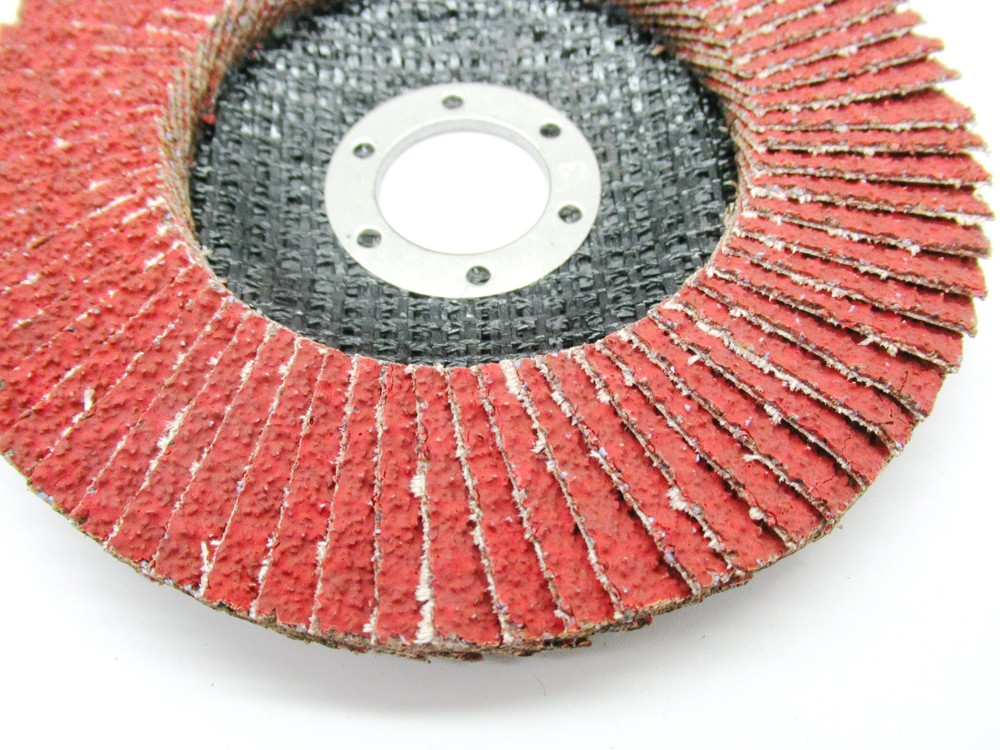 Лепестковый шлифовальный круг ПАК™ CR870, Сeramic, Торцевой, Плоский,  Ø125х22 мм, P36