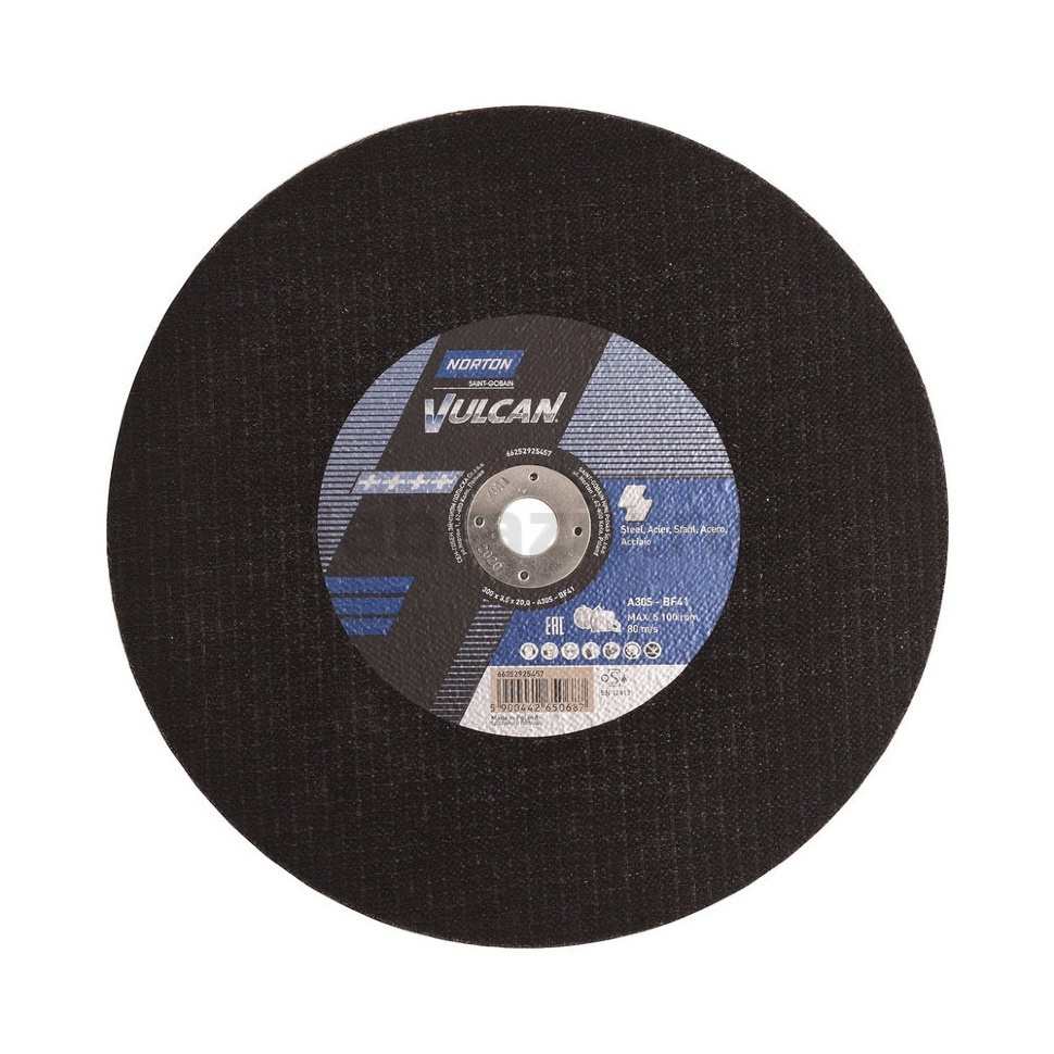 Отрезной диск Norton Vulcan 350x3.0x32 A30S, 80 м/с, 66252925463