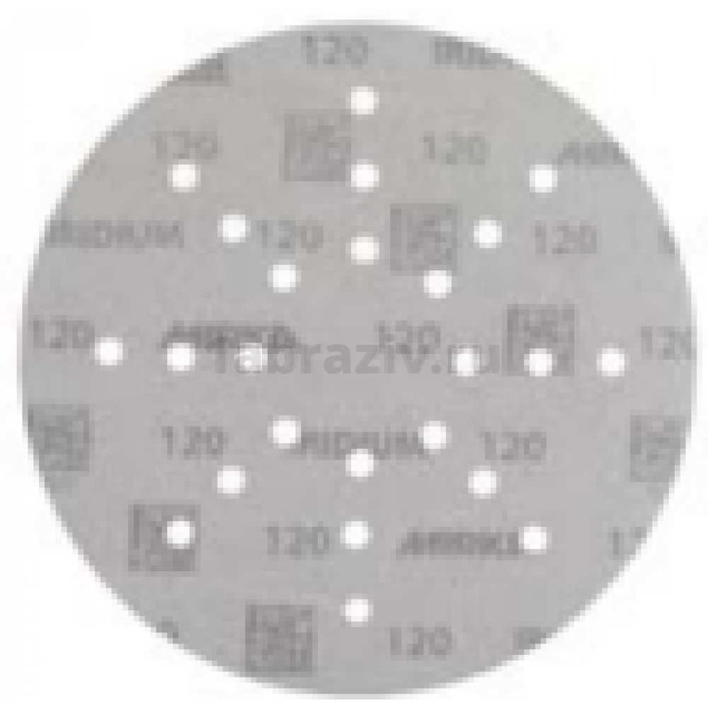 Шлифовальный круг на сетчатой основе Mirka Iridium 225мм, 24 отверстия, Р320, 2468002525