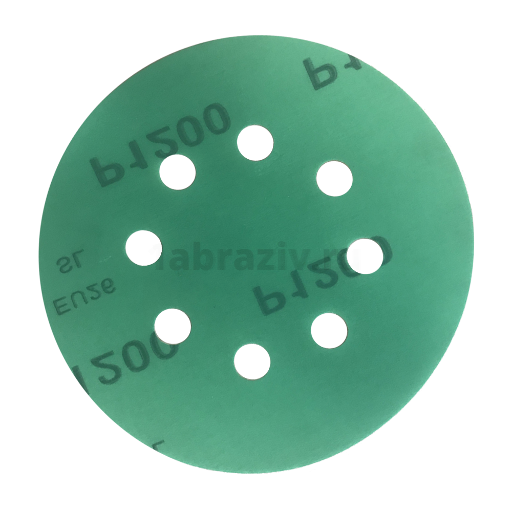 Абразивные диски Hanko GF444 Micro Green Film 150мм 15отв.  P 1200