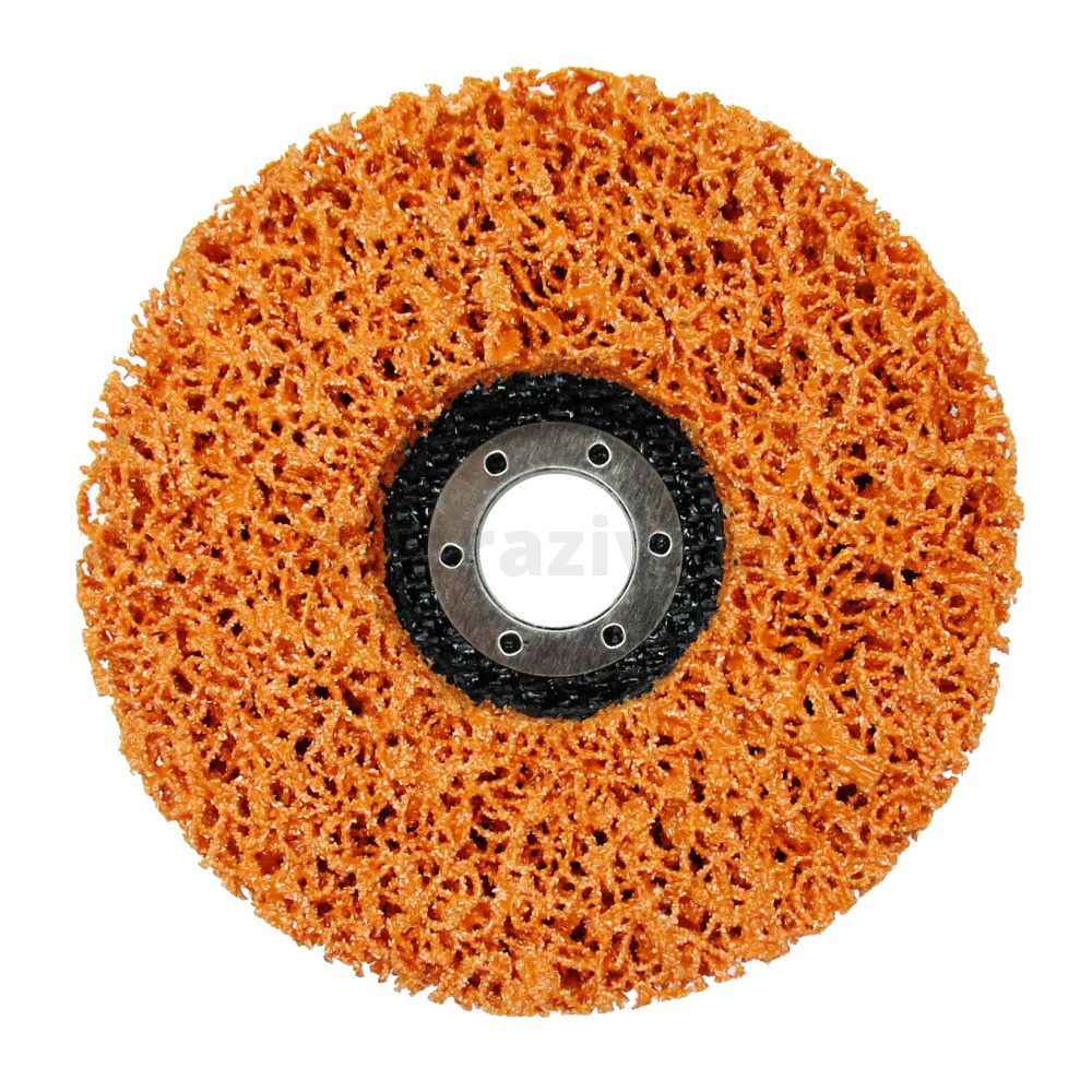Круг зачистной полимерный коралловый ПАК™ Coral RS, Ceramic, на оправке Ø125x22,23 мм