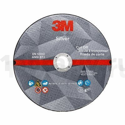 Отрезной Круг 3M™ Silver, T41, 150 мм х 1,6 мм х 22 мм