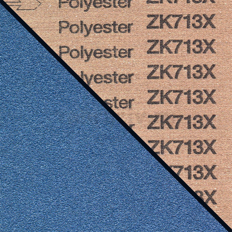 Шкурка шлифовальная 200мм х 25м VSM ZK713X, Р80